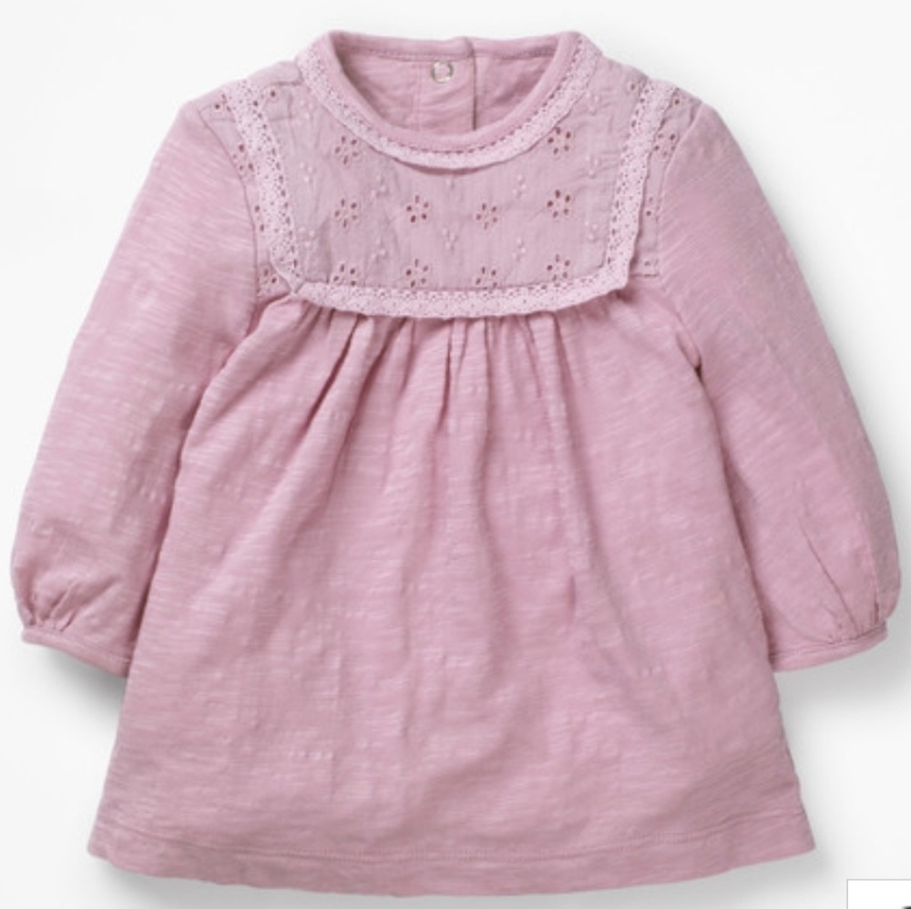 Boden Broderie Jersey Dress